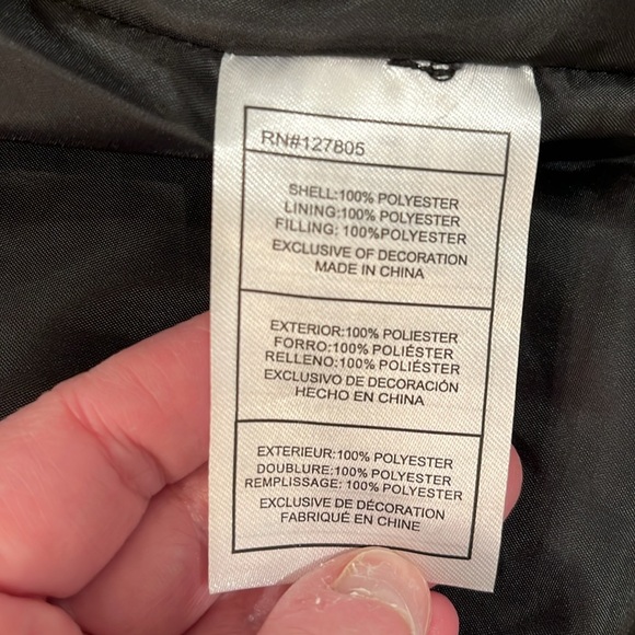 Reebok Men's Black Puffer Vest/NWT/XL - Picture 12 of 16